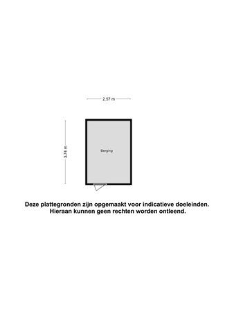 Floorplan - Polarisstraat 81, 8303 AD Emmeloord